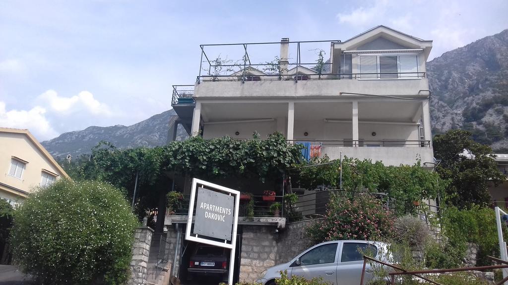 Apartments Dakovic Kotor Exterior foto